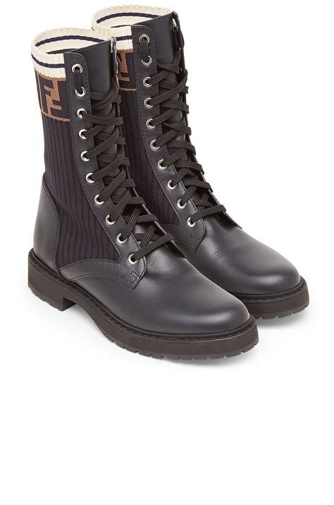 fendi short boots|fendi trekking boots.